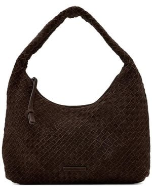 Loeffler Randall Willow Woven-Design Tote Bag - Brown