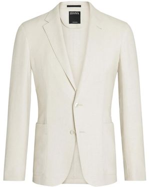 ZEGNA Crossover Blazer - Natural