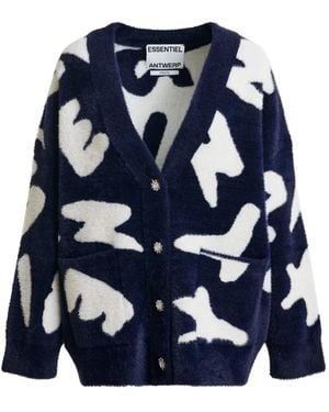 Essentiel Antwerp Jarden Cardigan - Blue