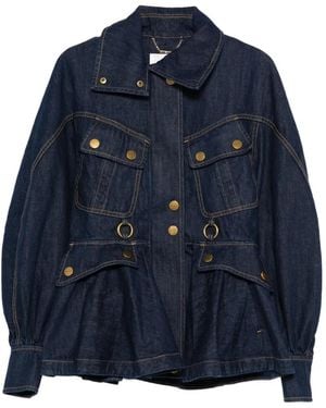 Zimmermann Utility Pockets Jacket - Blue
