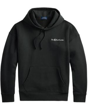 Polo Ralph Lauren Long-Sleeve Hoodie - Black