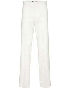 Philipp Plein ダメージ パンツ - ホワイト