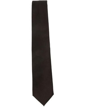 BIGI MILANO Wool Tie - White