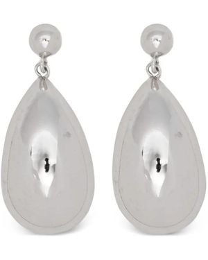 Magda Butrym ティアドロップ ピアス - ホワイト