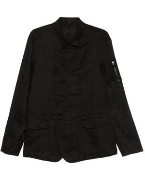 Masnada Pocket Zip Jacket - Black