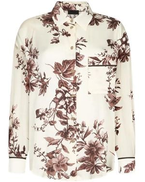 Liu Jo Floral Print Shirt - White