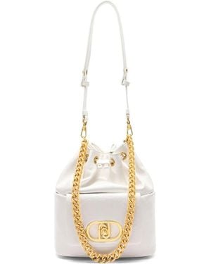 Liu Jo Lapuffy Bucket Bag - White