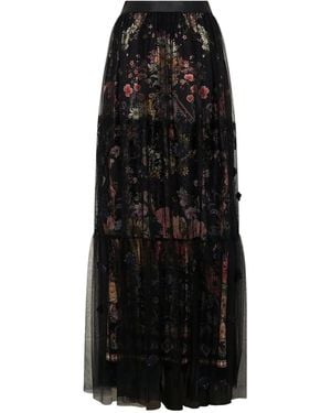 CAMILLA Letters From A Vineyard Maxi-Rok - Zwart