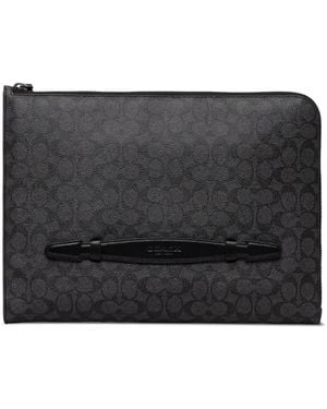 COACH Borsa Porta Pc - Nero