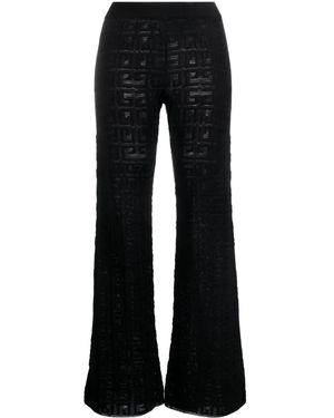 Givenchy ニット フレアパンツ - ブラック