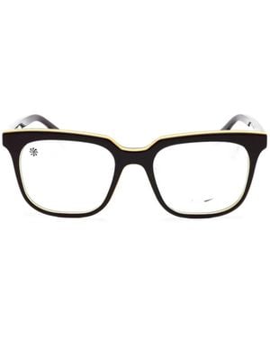 Nike Brille Mit Eckigem Gestell - Schwarz