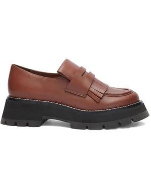 3.1 Phillip Lim Kate Loafer aus Leder - Braun