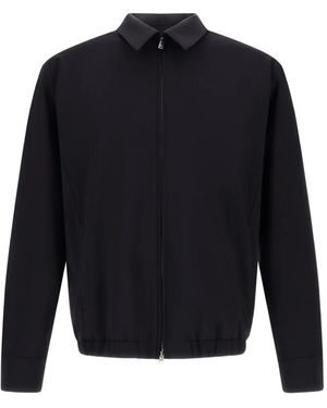 Herno Polyester Jacket Shirt - Blue