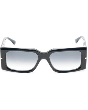 Victoria Beckham Rectangle-Frame Sunglasses - White