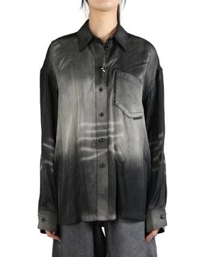 Alexander Wang Creases shirt - Schwarz