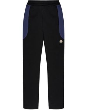Moncler Trainingsbroek Met Logopatch - Zwart