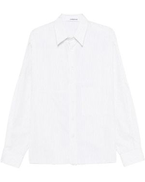 Costumein Chemise Richard Evo À Fines Rayures - White