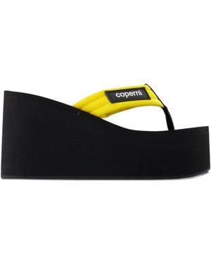 Coperni Platform Wedges Sandals - Blue
