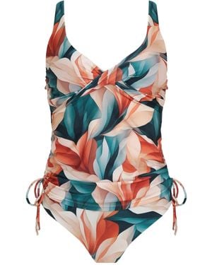 Lygia & Nanny Bikini Imprimé À Lien De Resserrage - Rouge