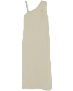 Panicale One-Shoulder Embellished Midi Dress - White