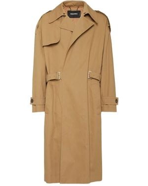 DSquared² Trench Con Cintura - Neutro
