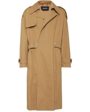 DSquared² トレンチコート - ナチュラル