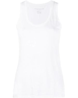 Majestic Filatures Boxy Fit Vest Top - White