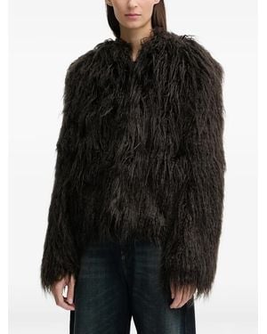 Zadig & Voltaire Pelliccia Sintetica Freddie - Nero