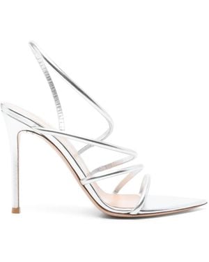 Gianvito Rossi Sandales Ettie 105 Mm - Blanc