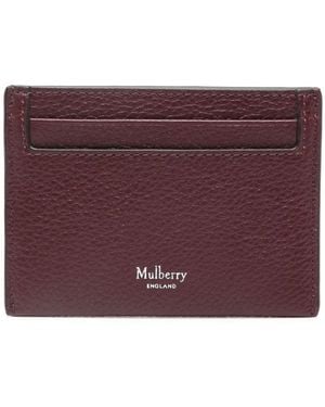 Mulberry Continental Kleine Pasjeshouder - Paars