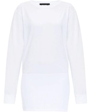DSquared² Text-Print Dress - White
