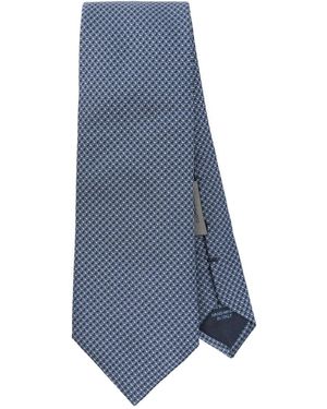 Corneliani シルク ネクタイ - ブルー