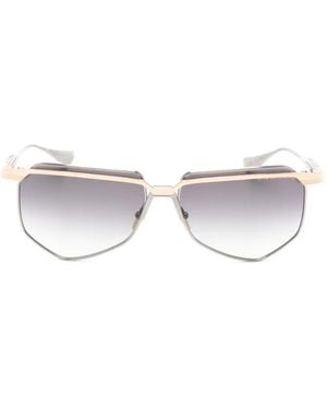 Dita Eyewear Geometric-Frame Sunglasses - White