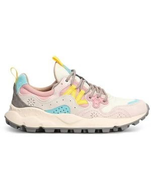 Flower Mountain Yamano 3 Paneled Sneakers - White