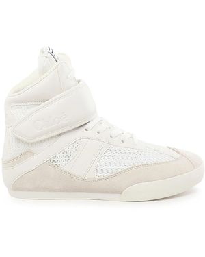 Chloé Chloã Kick High-Top Trainers - White