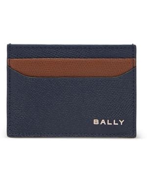 Bally Logo-Plaque Essential Card Holder - Blue
