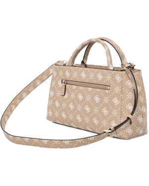 Guess Carrie 4G Tote Bag - Natural