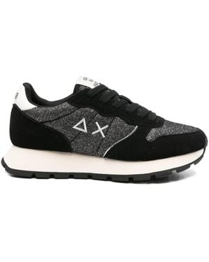 Sun 68 Ally Glitter Sneakers - ブラック