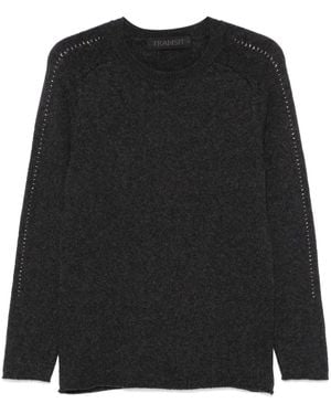 Transit Jersey con cuello redondo - Negro