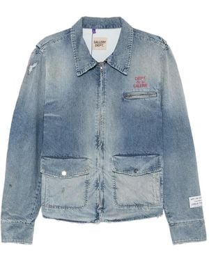 GALLERY DEPT. Chaqueta Vaquera Con Efecto Degradado - Azul