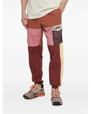 Columbia Pantalon Peak À Design Patchwork - Red