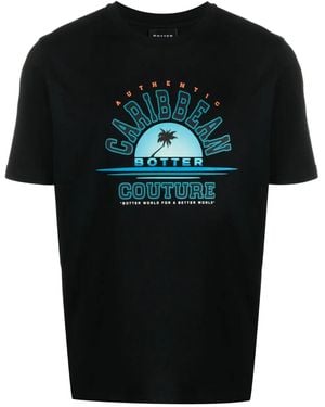 BOTTER Graphic-Print Short-Sleeve T-Shirt - Black