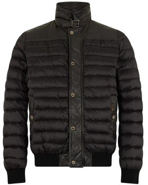 Moorer Quilted Padded Jacket - Black