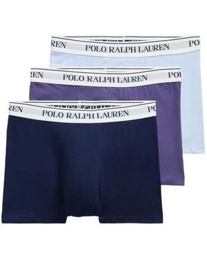 Polo Ralph Lauren ロゴウエスト ボクサーパンツ セット - ブルー