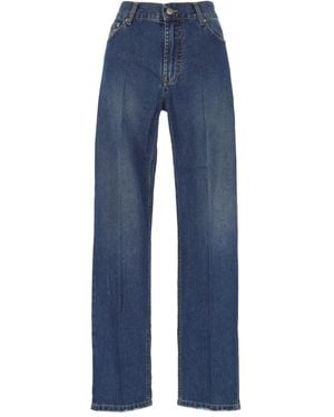 Giada Benincasa Jeans mit Stickerei - Blau