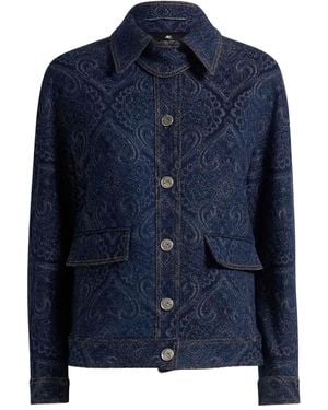 Etro Jacket - Blue
