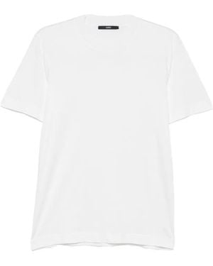 SAPIO Ribbed-Trim T-Shirt - White
