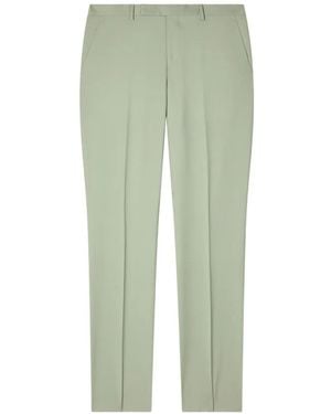 Paul Smith Sage Wool-Mohair Pants - Green