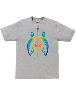 A Bathing Ape Shark-Print T-Shirt - Grey