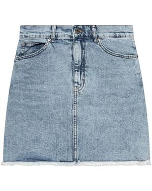 Gestuz Gzdea High-Rise Denim Skirt - Blue